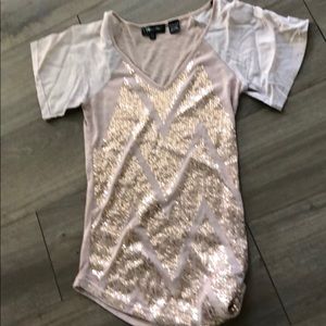 Buckle Miss me sequin shirt extra small